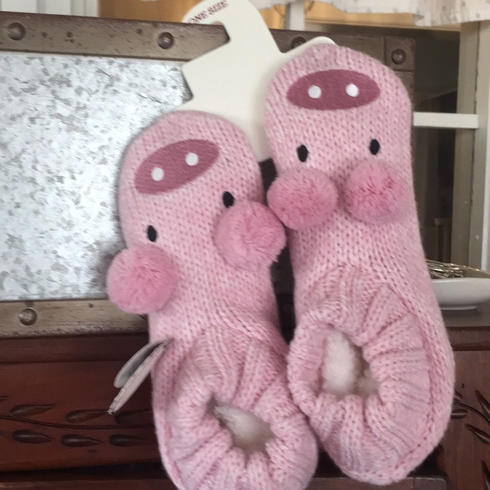 Pig slippers